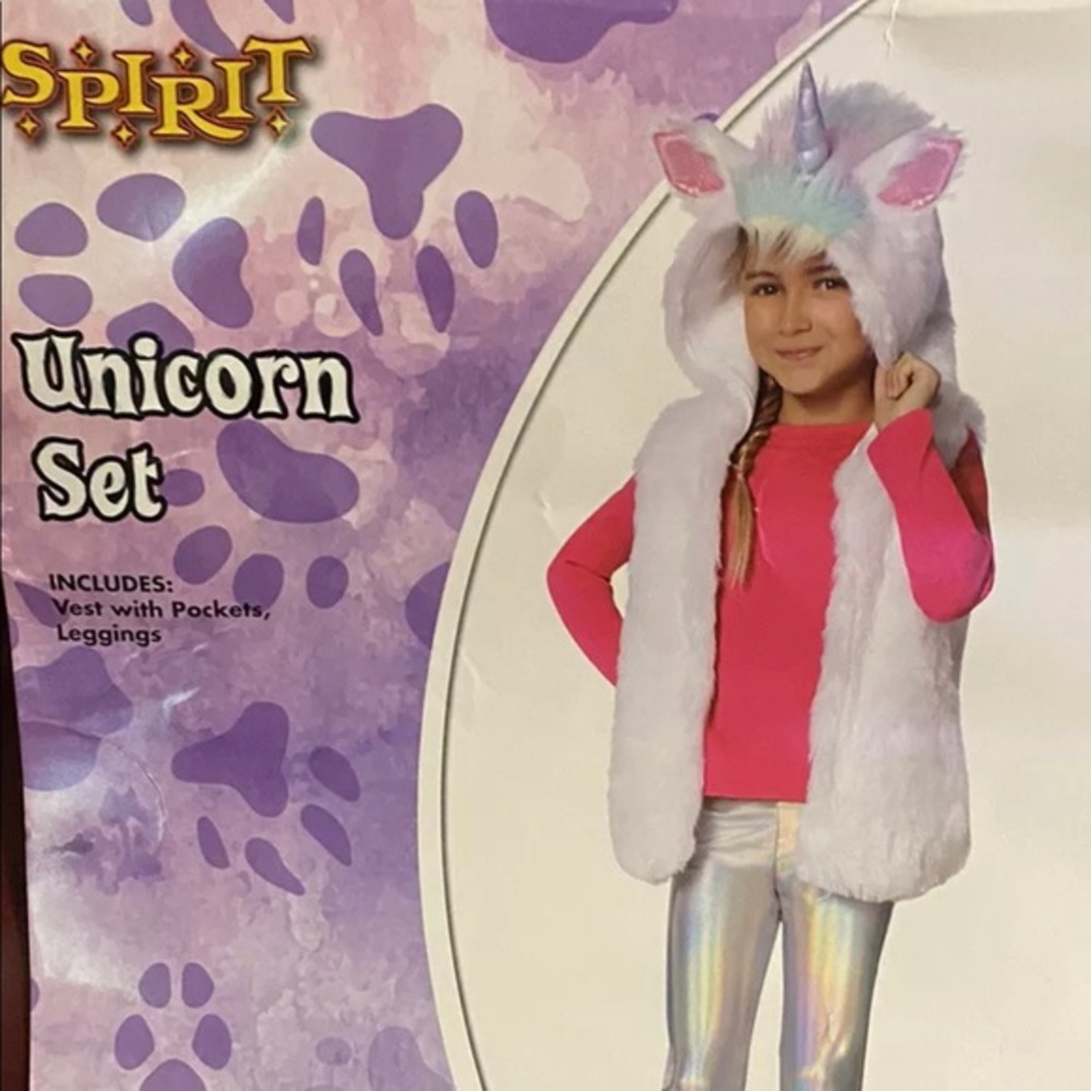 Spirit girls UNICORN SET size SM/MD 4-10 o…